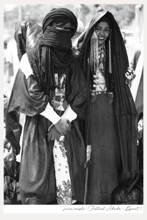 Jeune couple (Festival Sebaiba Djanet) N&B